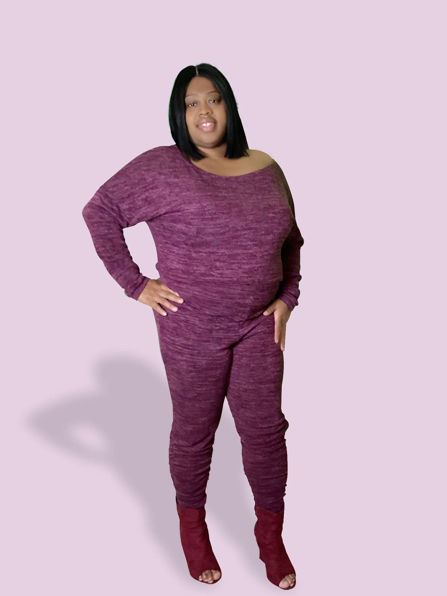 Ruched 2 piece Legging Set