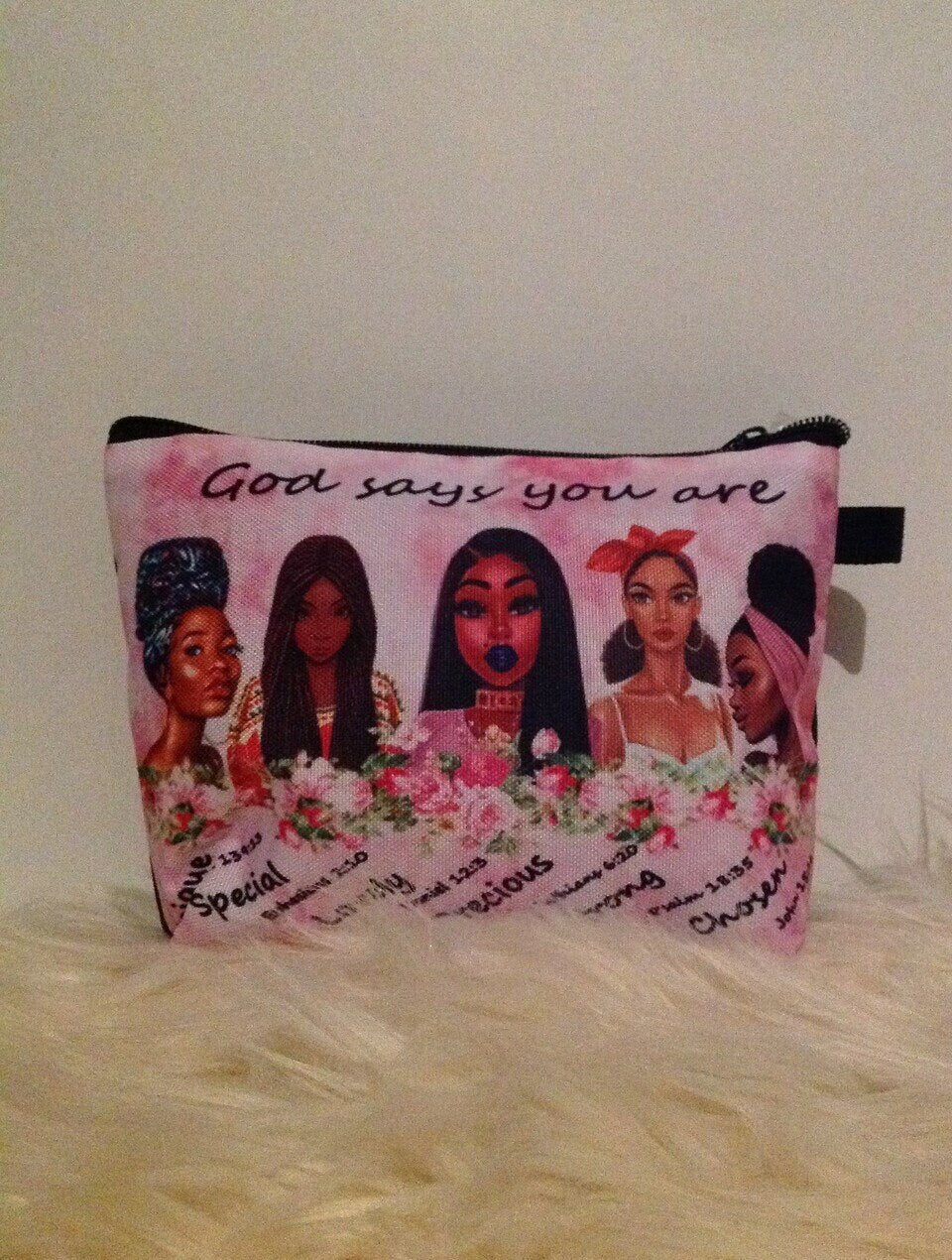 Black Beauty Cosmetic Bag