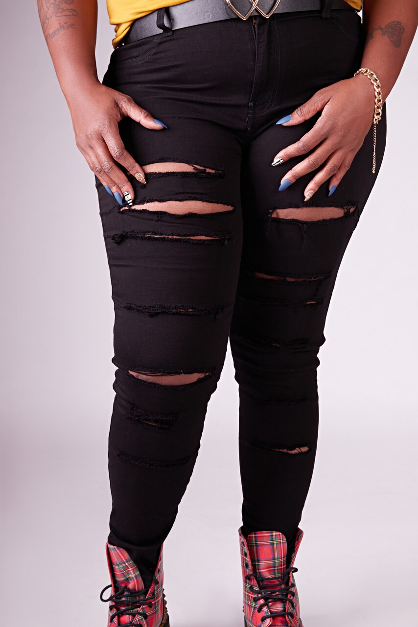 Distressed Skinny Jean