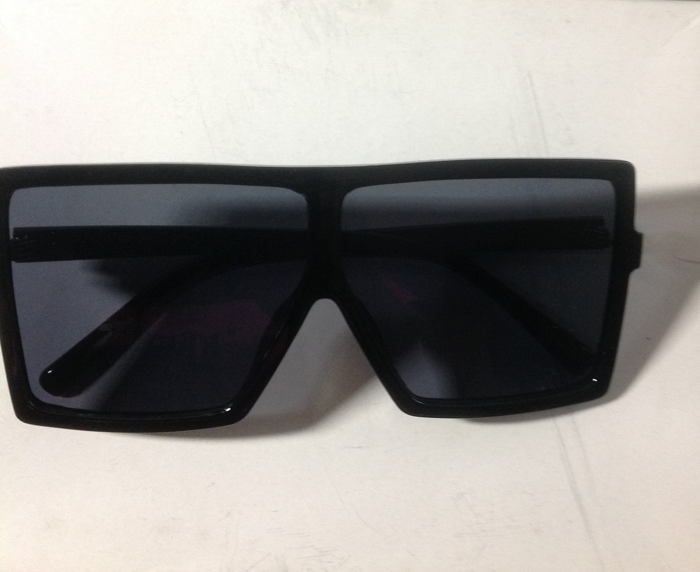 Straight Up Envy Oversized Square Flat Sunglasses