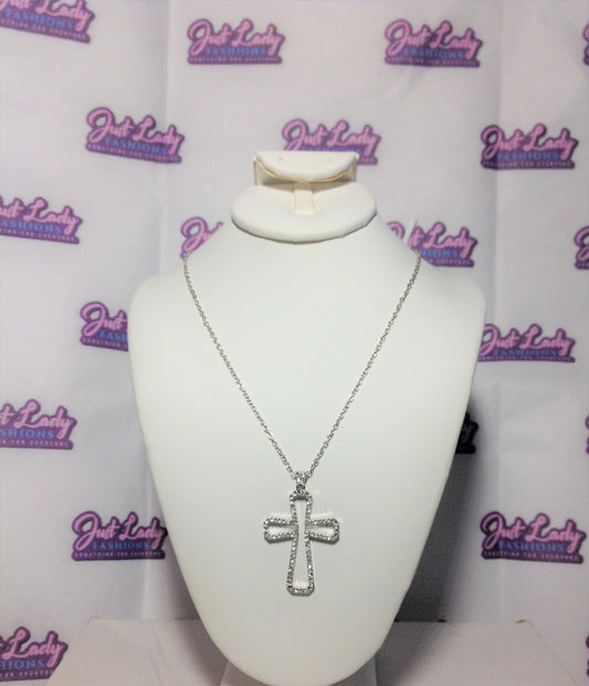 Don't Cross Me Costume Jewelry Necklace
