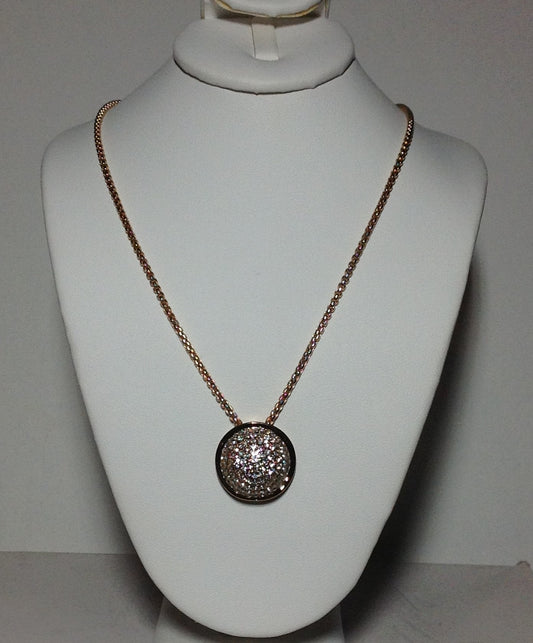 Ariel Swarovski Cone Costume Jewelry Necklace