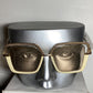 Unhinged Chain Frame Sunglasses